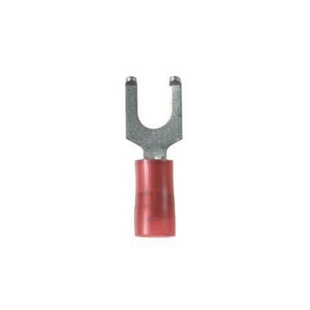 PANDUIT Flanged Fork Terminal, nylon insulated, 22 -, PN18-10FF-M, PK 1000 PN18-10FF-M